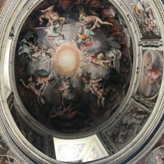 Beautiful painted domes in every building!